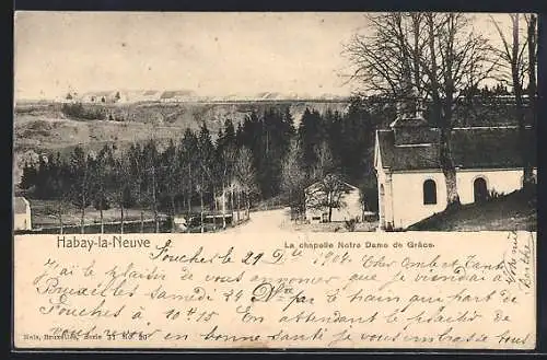 AK Habay-la-Neuve, La chapelle Notre Dame de Grâce