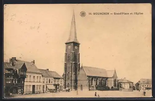 AK Mouscron, Grand`Place et l`Eglise