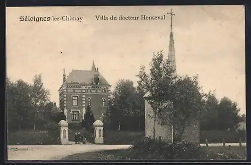 AK Séloignes-lez-Chimay, Villa du docteur Henseval