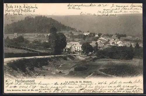 AK Herbeumont, La route de St. Médard