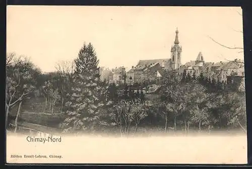 AK Chimay-Nord, Panorama mit Kirche