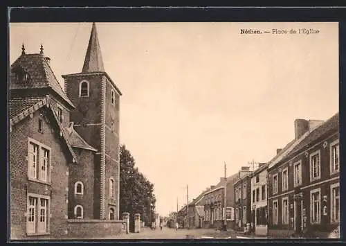 AK Néthen, Place de l`Eglise