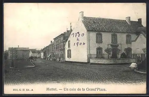 AK Mettet, Un coin de la Grand`Place