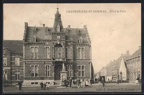 AK Frasnes-lez-Buissenal, Hotel de Ville