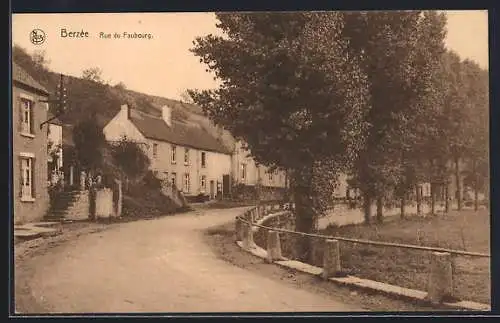 AK Berzée, Rue du Faubourg