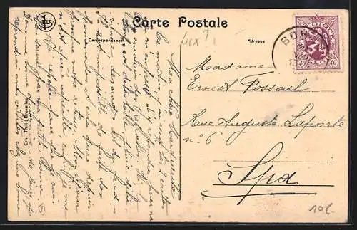 AK Bohan-sur-Semois, La rue du Ruisseau