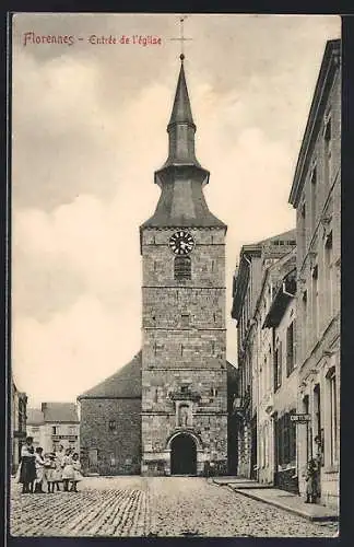 AK Florennes, Entrée de l`église