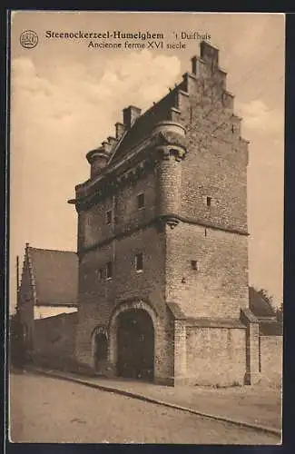 AK Steenockerzeel-Humelghem, `t Duifhuis, Ancienne ferme XVI siècle