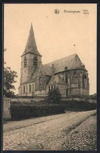 AK Brusseghem, Kerk