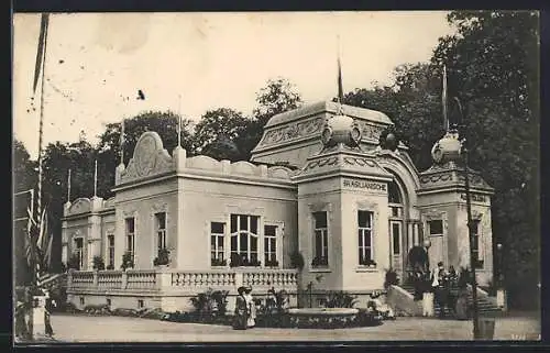 AK Dresden, Inter. Hygiene-Ausstellung 1911, Brasilianischer Pavillon