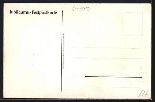 AK Dresden, 60jähriges Jubiläum des 1. Deutschen Sängerbundes-Festes 1865, 1. Sächsisches Sängerbundes-Fest 1925