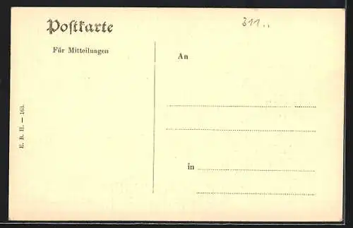 AK Hildesheim, umgestülpter Zuckerhut am Pfeilerhaus