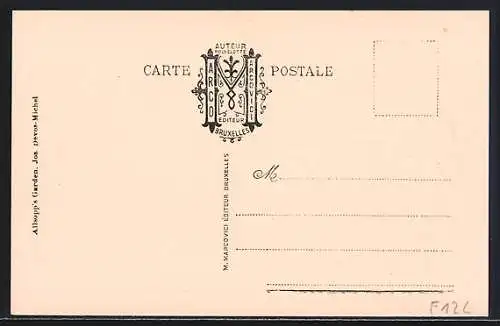 AK Vieux-Dieu, Vue sur la Route de Lierre