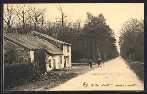 AK Gedinne, Gedinne-Station, Maison Ardennaise