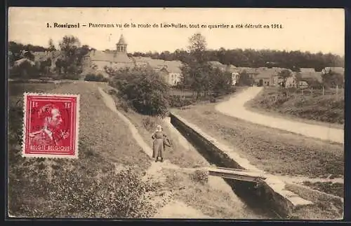 AK Rossignol, Panorama vu de la route de Les-Bulles