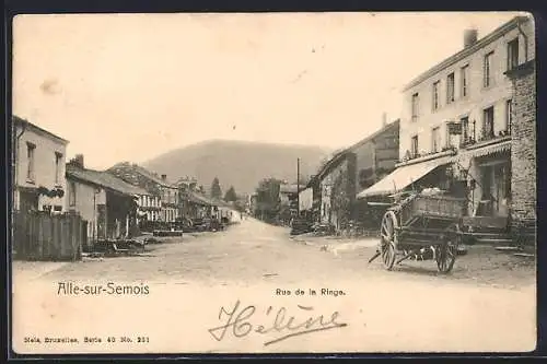 AK Alle-sur-Semois, Rue de la Ringe