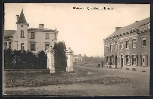 AK Rhisnes, Quartier de la gare