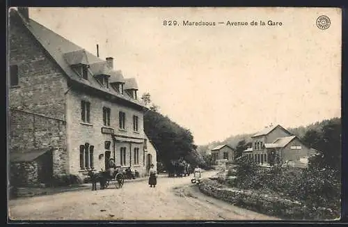 AK Maredsous, Avenue de la Gare