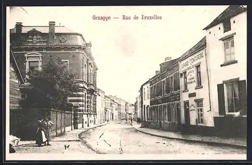 AK Genappe, Rue de Bruxelles