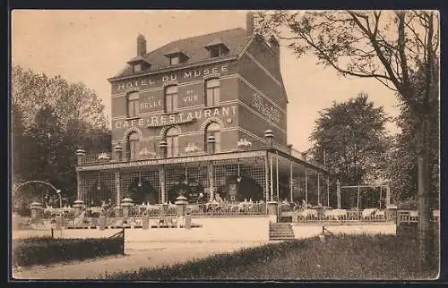 AK Tervueren, Hotel du Musée, Cafe-Restaurant