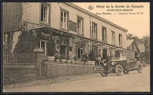 AK Auby-sur-Semois, Hotel de la Grotte St. Remacle