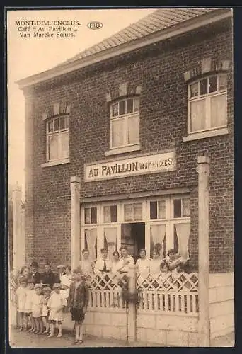 AK Mont-de-l`Enclus, Cafe Au Pavillon, Van Marcke Soeurs