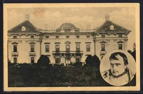 AK Slavkov u Brna, Schloss, Portrait