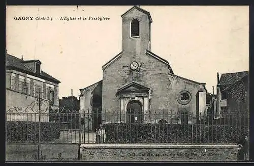 AK Gagny, L`Église et le Presbytère