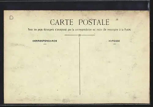 AK Bondy, L`église et la place animée devant l`entrée