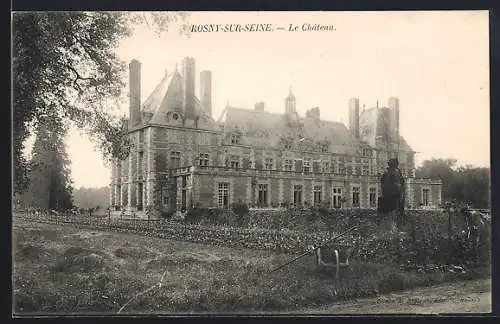 AK Rosny-sur-Seine, Le Château