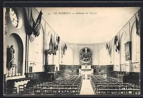 AK Le Bourget, Intérieur de l`Église