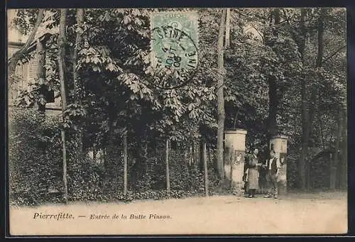 AK Pierrefitte, Entrée de la Butte Pinson