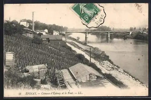 AK Épinay, Coteaux d`Épinay et le Pont