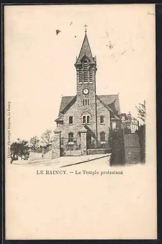 AK Le Raincy, Le Temple protestant