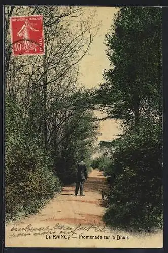 AK Le Raincy, Promenade sur la Dhuis