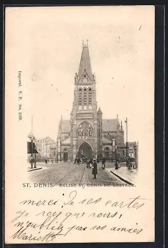 AK Saint-Denis, Église Saint-Denis de l`Estrée