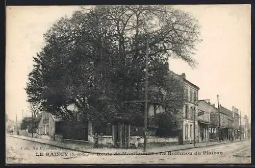 AK Le Raincy, Route de Montfermeil et Le Robinson du Plateau