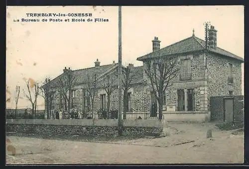 AK Tremblay-lès-Gonesse, Le Bureau de Poste et École de Filles