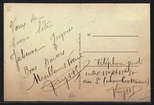 AK Tremblay-lès-Gonesse, Le Bureau de Poste et École de Filles