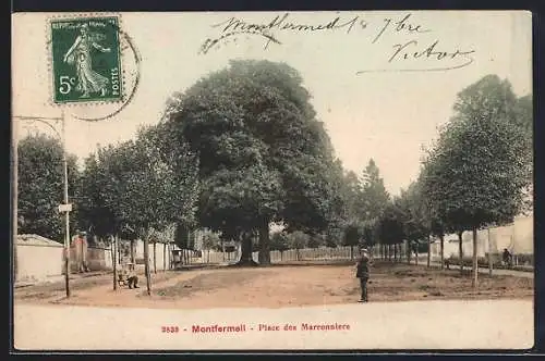 AK Montfermeil, Place des Marronniers