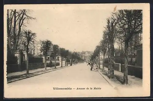 AK Villemomble, avenue de la Mairie