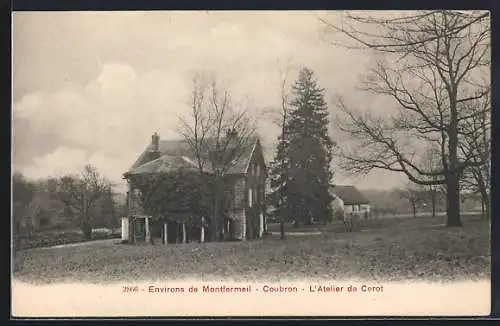 AK Coubron, L`Atelier de Corot