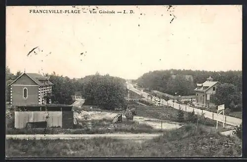 AK Franceville-Plage, Vue Générale