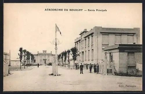 AK Le Bourget, Entrée principale de l`aérodrome