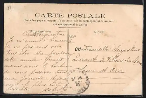 AK Montreuil, la rue de Vincennes (la Tourelle) avec calèche et passants