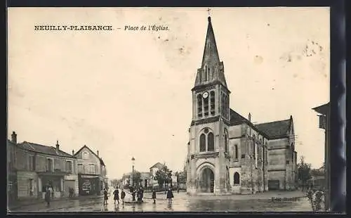 AK Neuilly-Plaisance, Place de l`Église