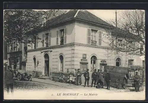 AK Le Bourget, La Mairie