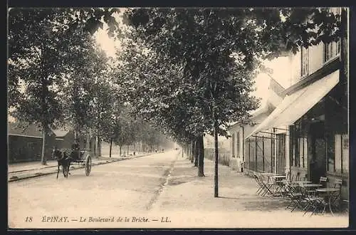 AK Épinay, Le Boulevard de la Briche