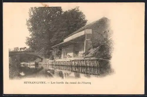 AK Sevran-Livry, Les bords du canal de l`Ourcq