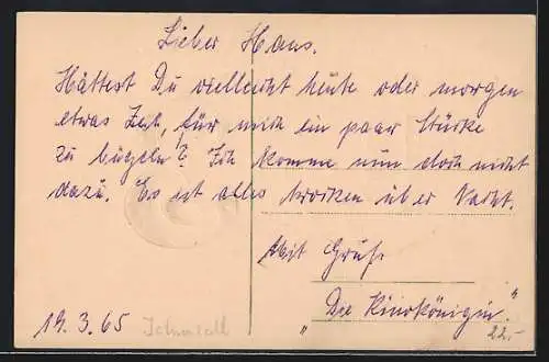 Präge-AK Jahreszahl 1912 mit Neujahrswünschen